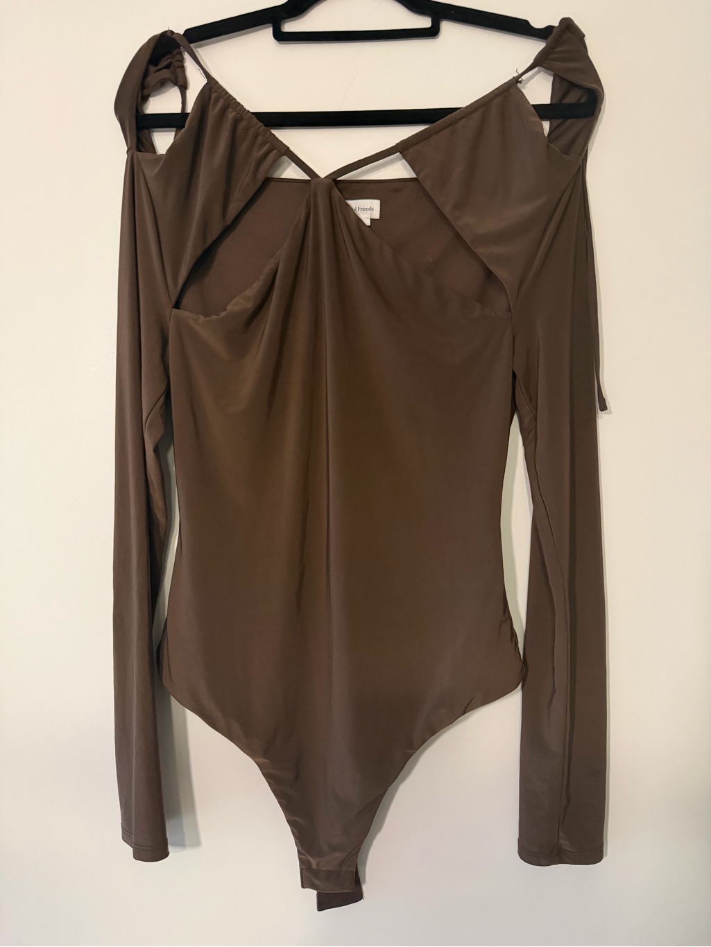 Lovers + Friends Chocolate Brown Bodysuit